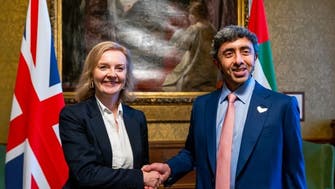 UAE FM discusses strengthening ties with UK in official visit
