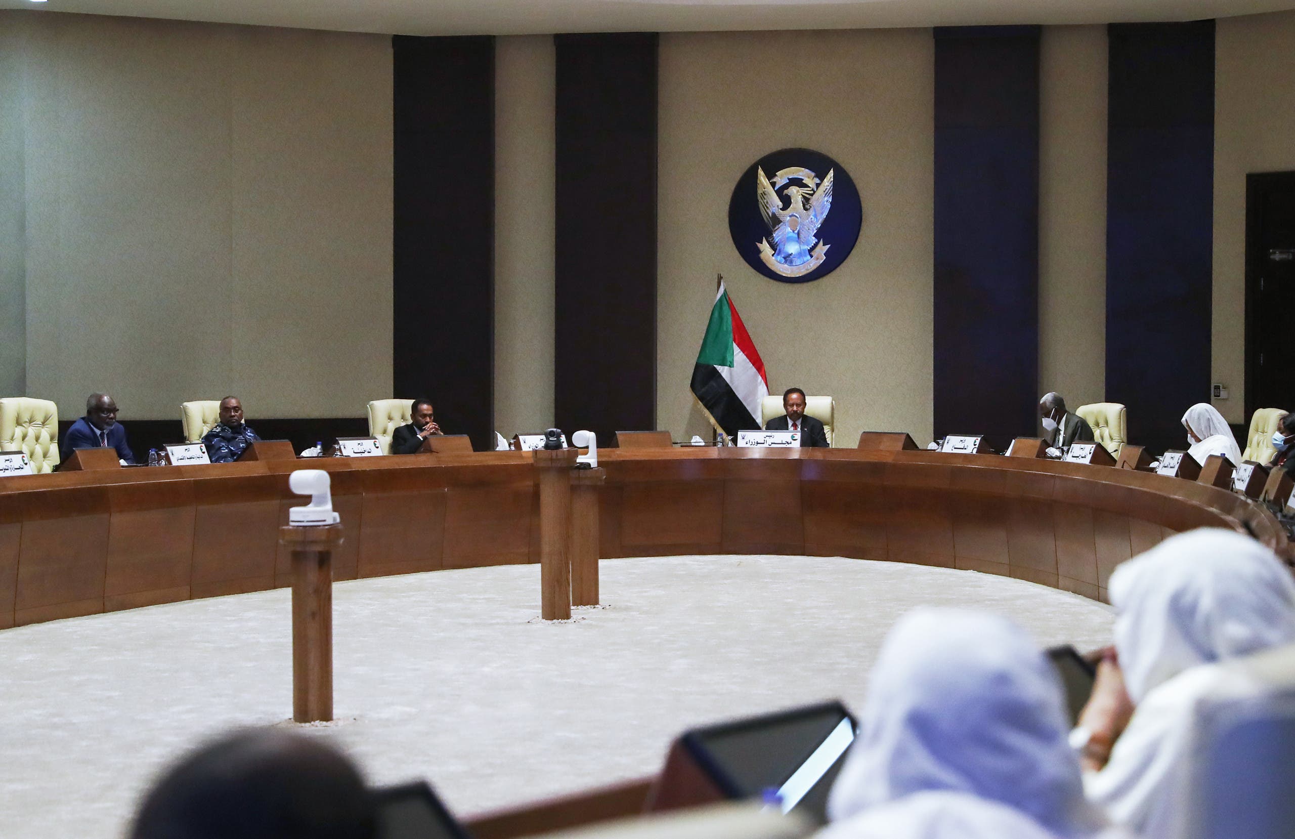 الحكومة السودانية برئاسة عبد الله حمدوك(أرشيفية- فرانس برس)