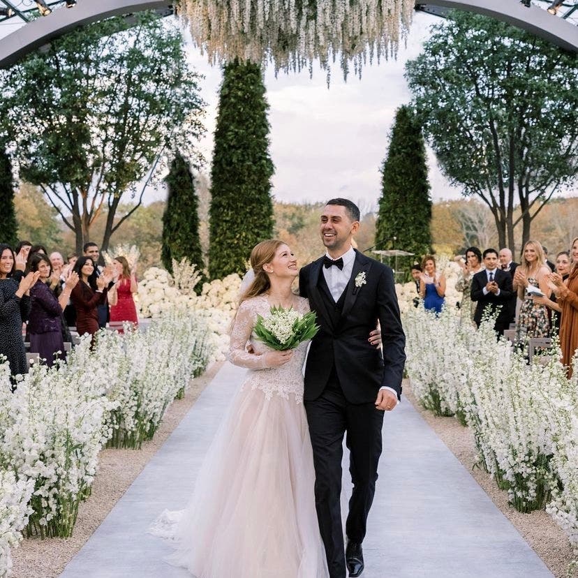In pictures: Jennifer Gates, Nayel Nassar share photos of their $2 mln wedding