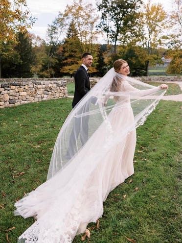 Jennifer Gates and Nayel Nassar wedding. (Twitter)