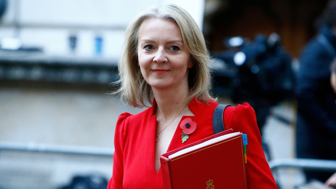 Britain's Chief Secretary to the Treasury Liz Truss arrives in Downing Street in London, Britain, October 29, 2018. REUTERS/Henry Nicholls