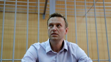 Russian opposition leader Alexei Navalny, who was detained at a recent protest called under the slogan Putin is not our tsar, attends a court hearing in Moscow, Russia May 15, 2018. (File Photo: Reuters)