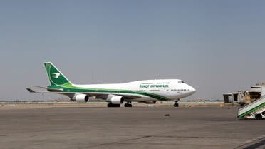An Iraqi Airways Boeing 747 sits at Baghdad International Airport on August 5, 2014. (File photo: AFP)