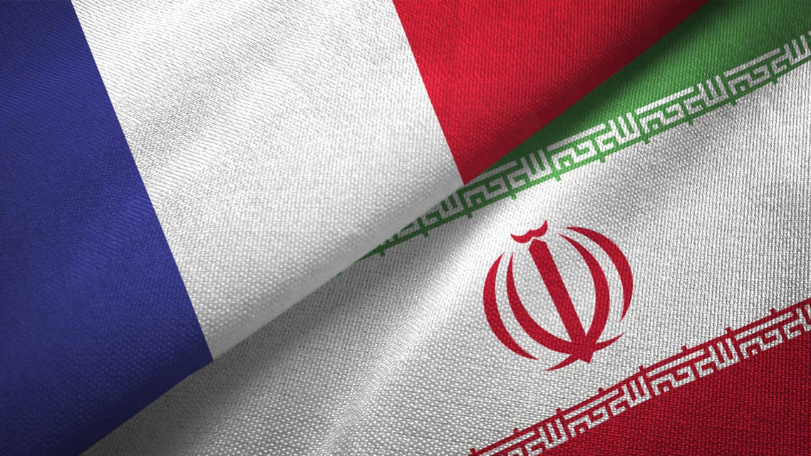 Flag of Iran and France. (File photo)
