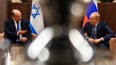 دیدار پوتین با بنت