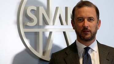 Italian natural gas infrastructure company SNAM new CEO Marco Alvara' pose at the headquater in San Donato Milanese, near Milan, Italy. (File photo: Reuters)