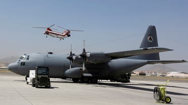 An Afghan Air Force C-130 military transport plane is parked before a flight in Kabul, Afghanistan July 9, 2017. (File photo: Reuters)