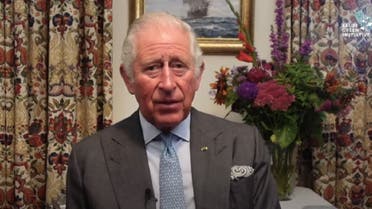 Britain's Prince Charles addressing thed the Saudi Green Initiative Forum held in Riyadh on Saturday through recorded remarks. (Supplied)