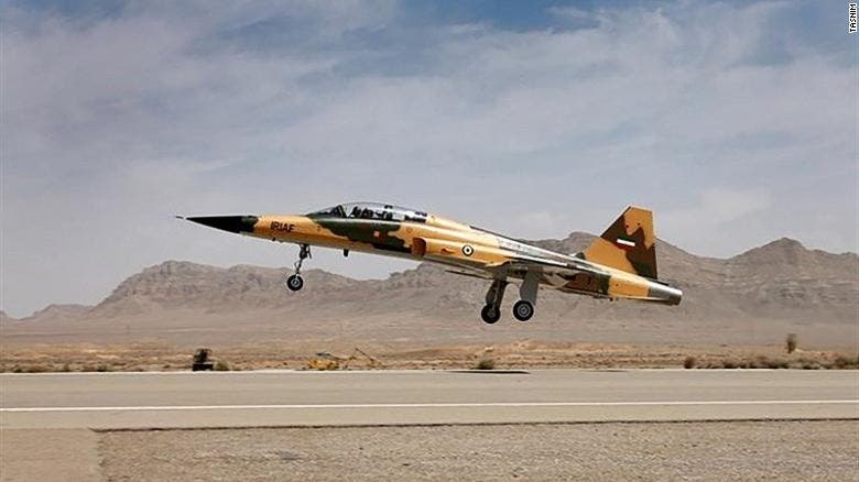 یک جنگنده ایرانی تولید دهه هفتاد قرن گذشته