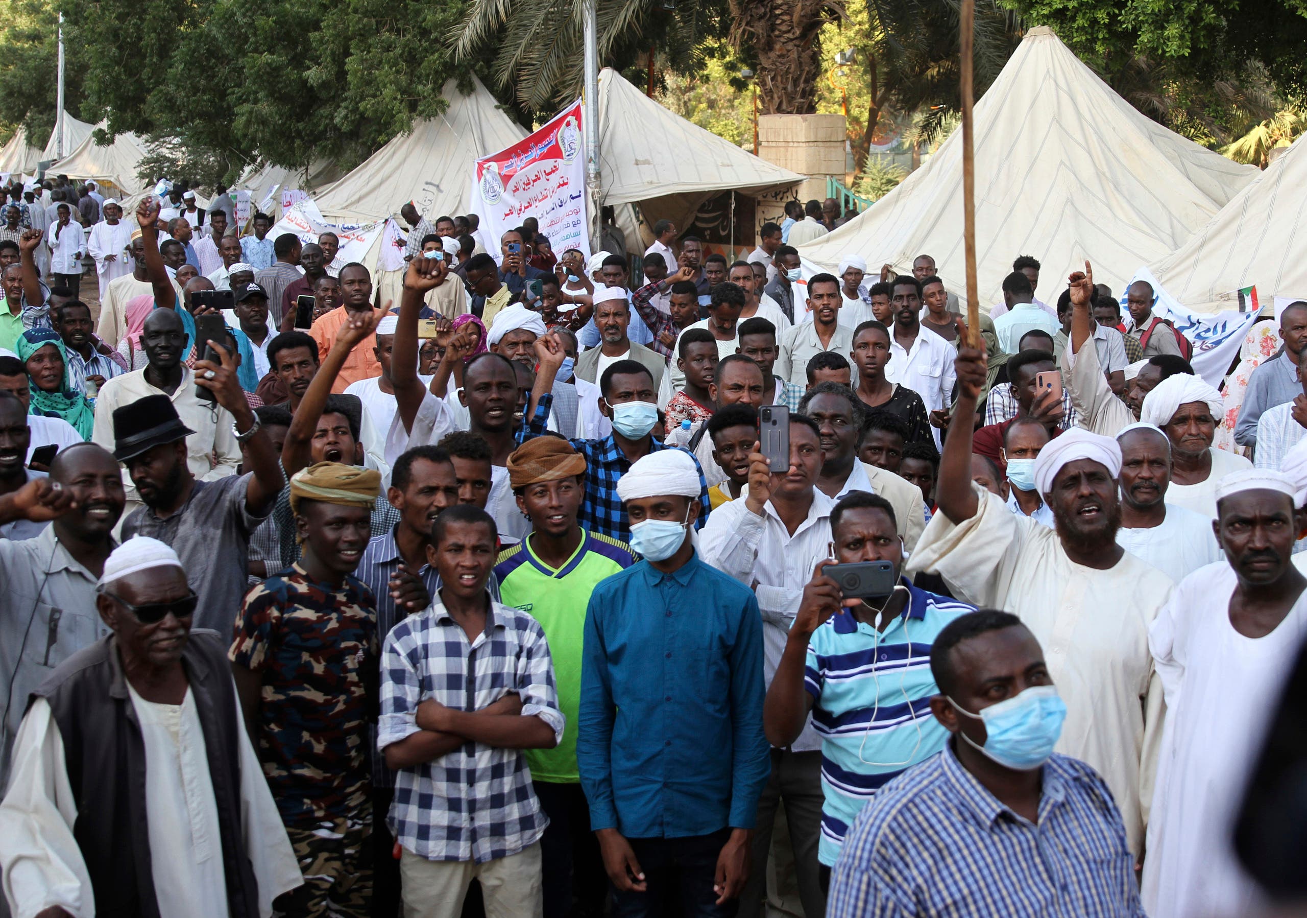 من تظاهرات السودان-  أرشيفية أسوشيتد برس