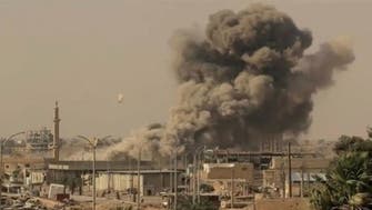 انفجار مهیب یک زاغه مهمات متعلق به نیروهای سوریه دمکراتیک در غرب الرقه