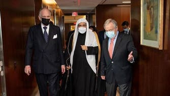 UN chief receives Muslim World League secretary-general in NY