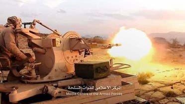الجيش اليمني في جبهات القتال في جنوب مأرب _26 أكتوبر 2021)