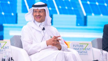 Saudi Arabia’s Energy Minister Prince Abdulaziz bin Salman Al Saud at the fifth annual Future Investment Initiative (FII) Summit in Riyadh. (SPA)