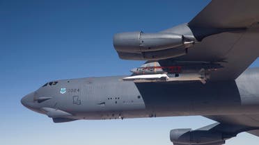 A US Air Force B-52 carries the X-51 Hypersonic Vehicle out to the range for a launch test from Edwards AFB. (File Photo: Reuters)