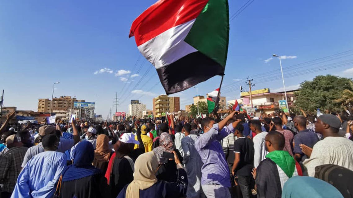 مظاهرات السودان 30 أكتوبر (فرانس برس)