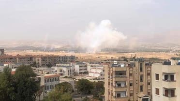 استهداف-إسرائيلي-لمواقع-تتواجد-فيها-مستودعات-لحزب-الله-اللبناني-والميليشيات-التابعة-لإيران-شمال-غرب-دمشق-750x430