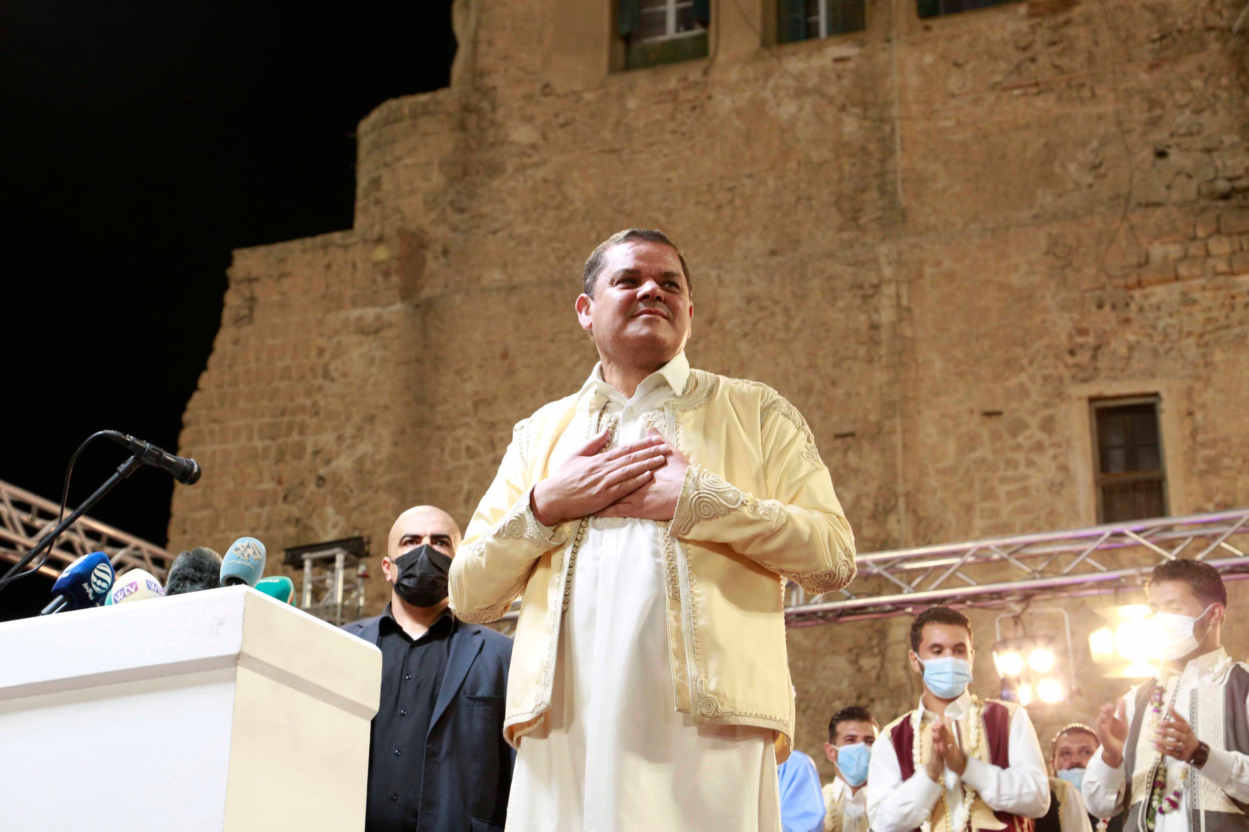 رئيس الحكومة الليبية عبد الحميد الدبيبة (أرشيفية- أسوشييتد برس)