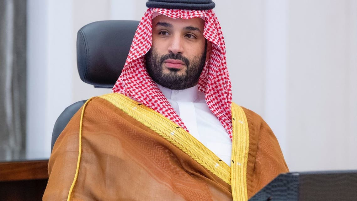 Saudi Arabia’s Crown Prince Mohammed bin Salman virtually attends this year’s G20 Summit. (SPA)