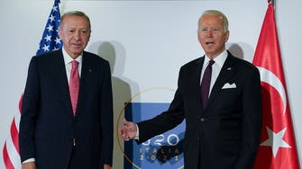Biden says discussed F-16s and Sweden with Turkey’s Erdogan