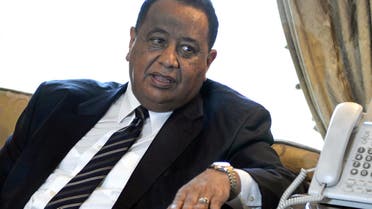 Sudan's former Foreign Minister Ibrahim Ghandour is seen during a meeting with Egypt's Foreign Minister Sameh Shoukry (not pictured) in Cairo, Egypt June 3, 2017. (File photo: Reuters)