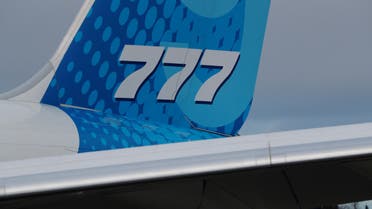 A Boeing 777X airplane taxis during its first test flight from the company's plant in Everett, Washington, US January 25, 2020. (File photo: Reuters)