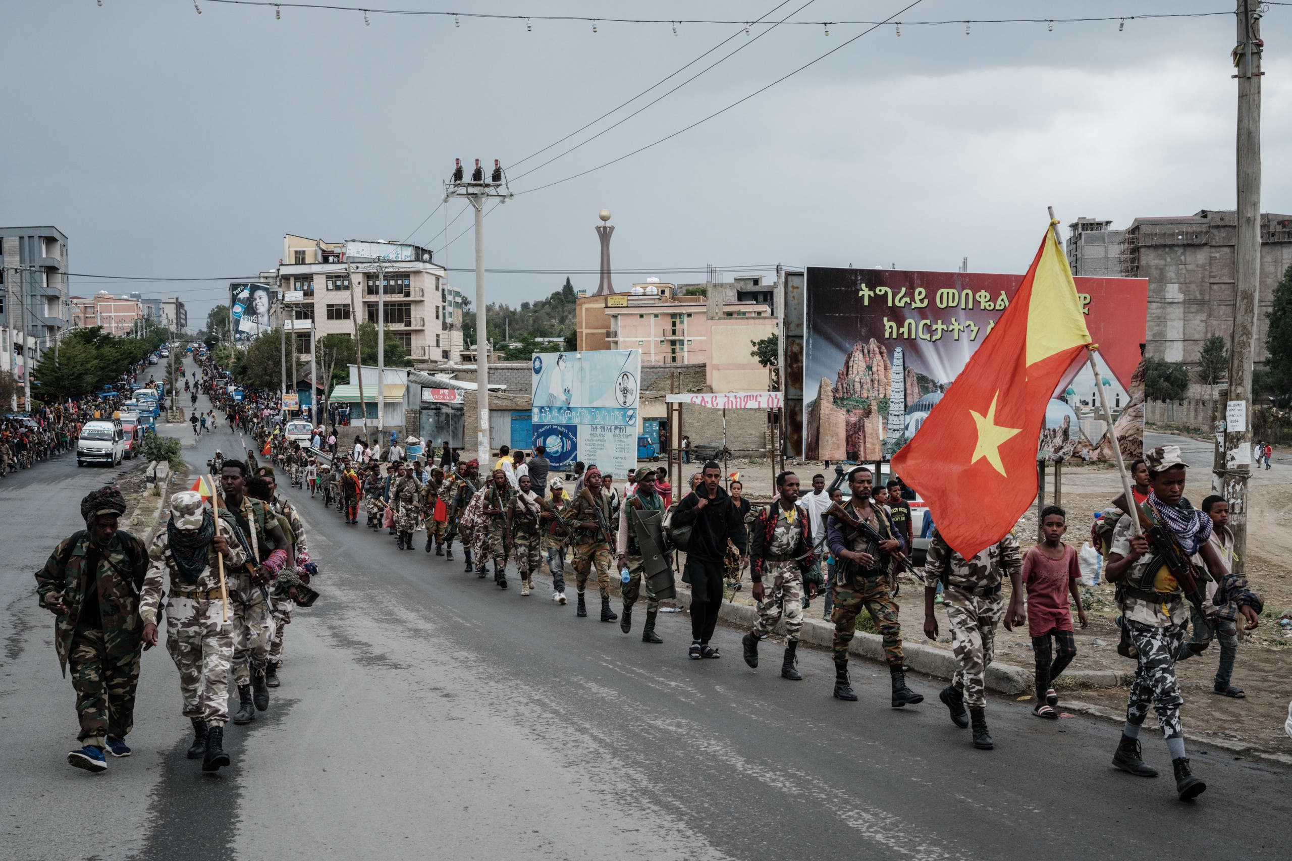 عناصر من جبهة تحرير تيغراي (أرشيفية)