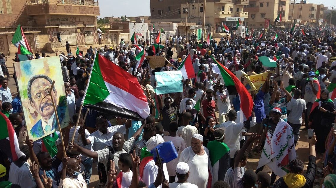 تظاهرات در سودان 