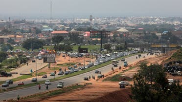 Cars drive along a street in Abuja, Nigeria. (File photo: Reuters)