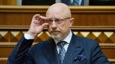 Ukraine’s Deputy Prime Minister Oleksiy Reznikov at a session of parliament in Kiev, Ukraine November 4, 2021, as lawmakers later voted to appoint him as the new defense minister. (Reuters/Oleksandr Klymenko)