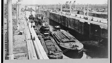 قناة بنما عام 1913