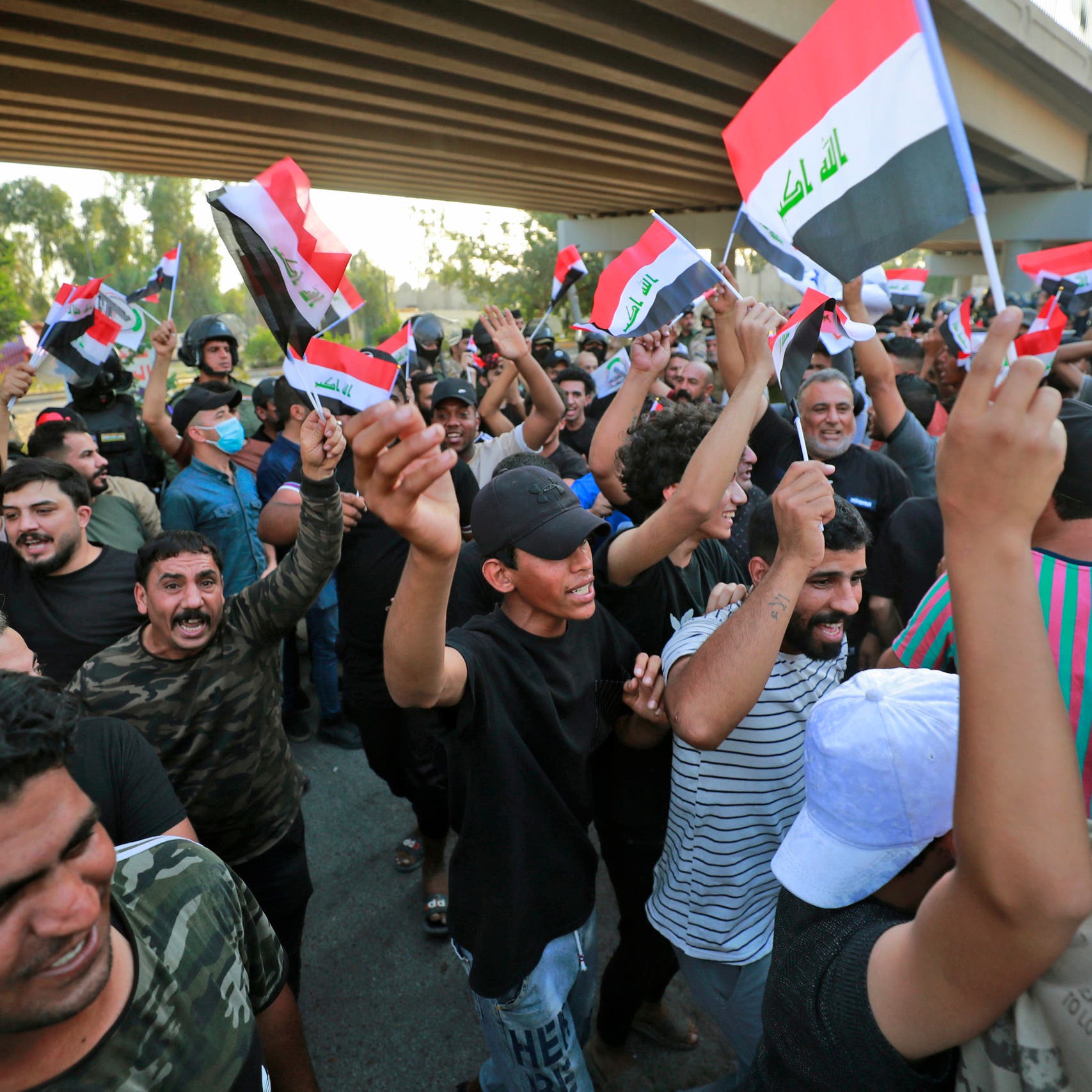 مصدر أمني عراقي: مقتل متظاهر بالرصاص خلال الاحتجاجات في بغداد
