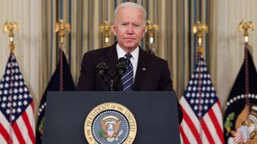 US President Joe Biden delivers remarks on the October jobs report at the White House in Washington, D.C., US, on November 5, 2021. (Reuters)