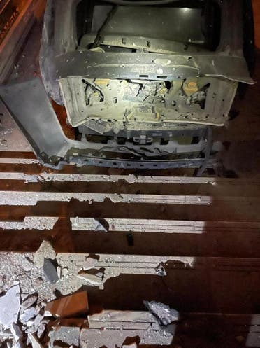 Photos show damage to Iraqi Prime Minister Mustafa al-Kadhimi’s home as a result of the failed assassination attempt. (Twitter)