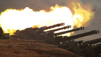 North Korea troops stage artillery fire competition
