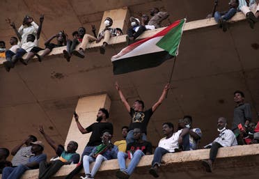 من التظاهرات في الخرطوم - أسوشيتد برس