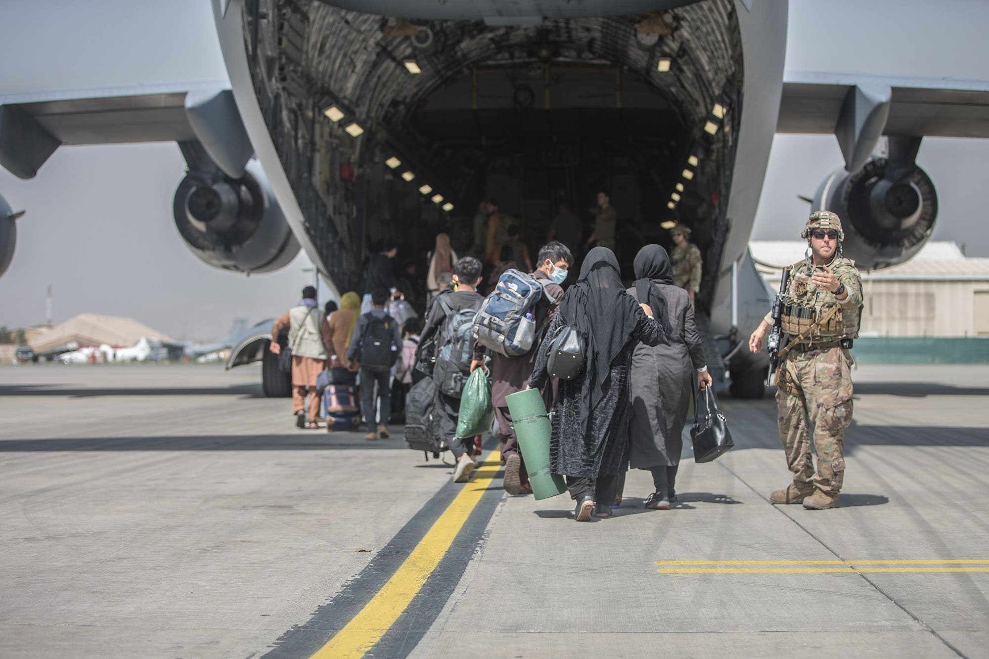 From Kabul airport (archive from AFP)