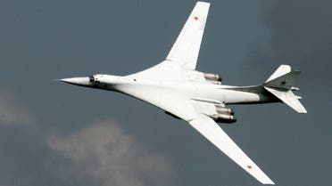 A Tupolev TU-160 strategic bomber performs during the first day of the MAKS-2005 international air show in Zhukovsky outside Moscow . (File photo: Reuters)