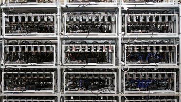 Bitcoin mining computer servers are seen in Bitminer Factory in Florence, Italy, April 6, 2018. Picture taken April 6, 2018. (Reuters)