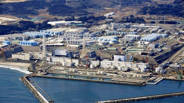 An aerial view shows the storage tanks for treated water at the tsunami-crippled Fukushima Daiichi nuclear power plant in Okuma town, Fukushima prefecture, Japan (Reuters)