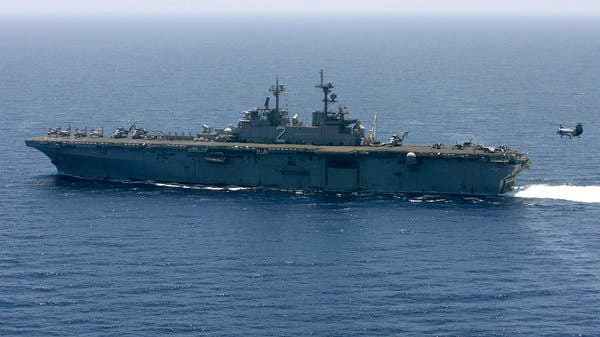 Pentagon says Iranian helicopter came close to US warship in Gulf of Oman