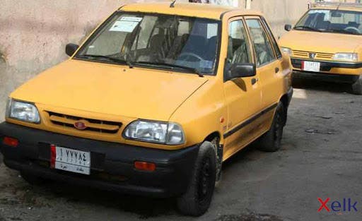 سيارة سايبا الإيرانية في العراق (أرشيفية)