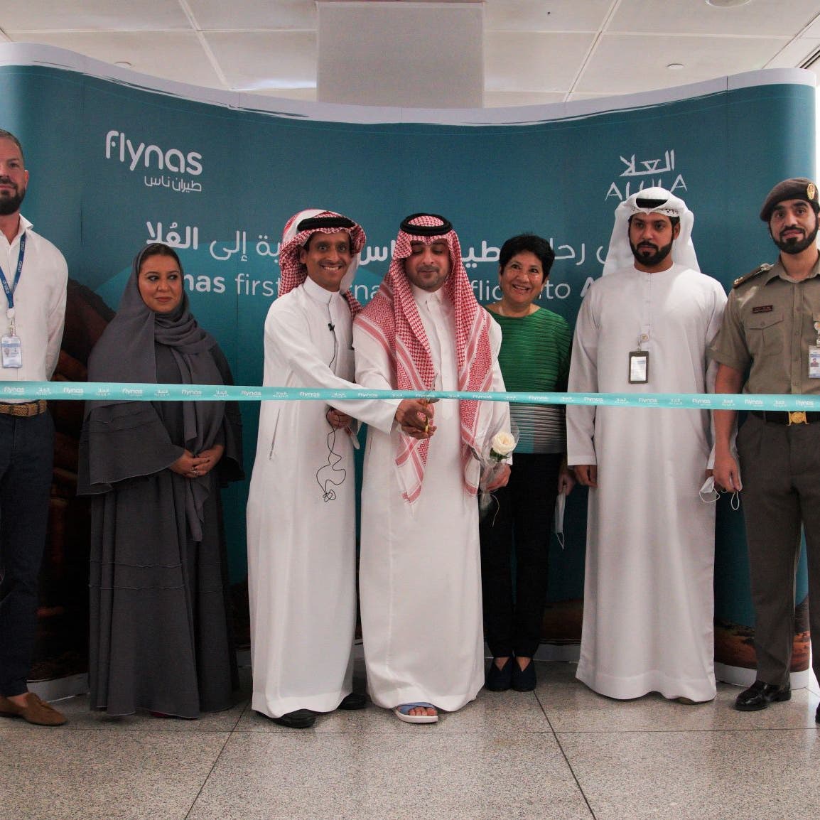 Officials inaugurate first ever international flight to Saudi Arabia’s AlUla