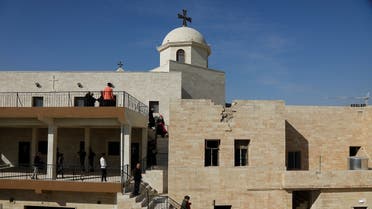 St. George Monastery, a historical Chaldean Catholic church which was reconstructed after being destroyed by ISIS, in Mosul, Iraq, Nov. 19, 2021. (Reuters)