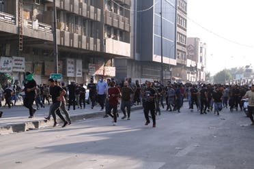 اعتصام في بغداد في 5 نوفمبر احتجاجاً على نتائج الانتخابات