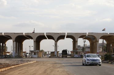 معبر "نصيب-جابر" الحدودي بين الأردن وسوريا (أرشيفية)