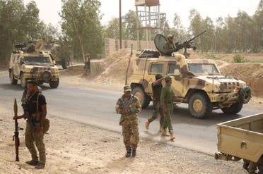سربازان عراقی به‌همراه نیروهای ائتلاف ضد داعش