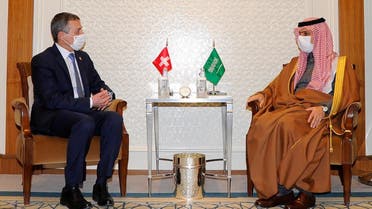 Saudi Arabia’s Foreign Minister Prince Faisal meets Swiss counterpart in Riyadh