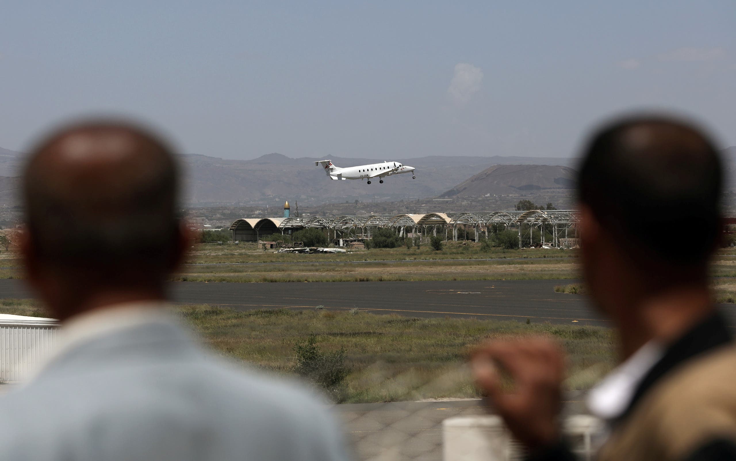 مطار صنعاء الدولي (رويترز - أرشيفية)
