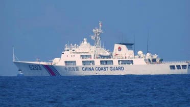 File photo of a Chinese Coast Guard vessel seen patrolling in the South China Sea. (AP)